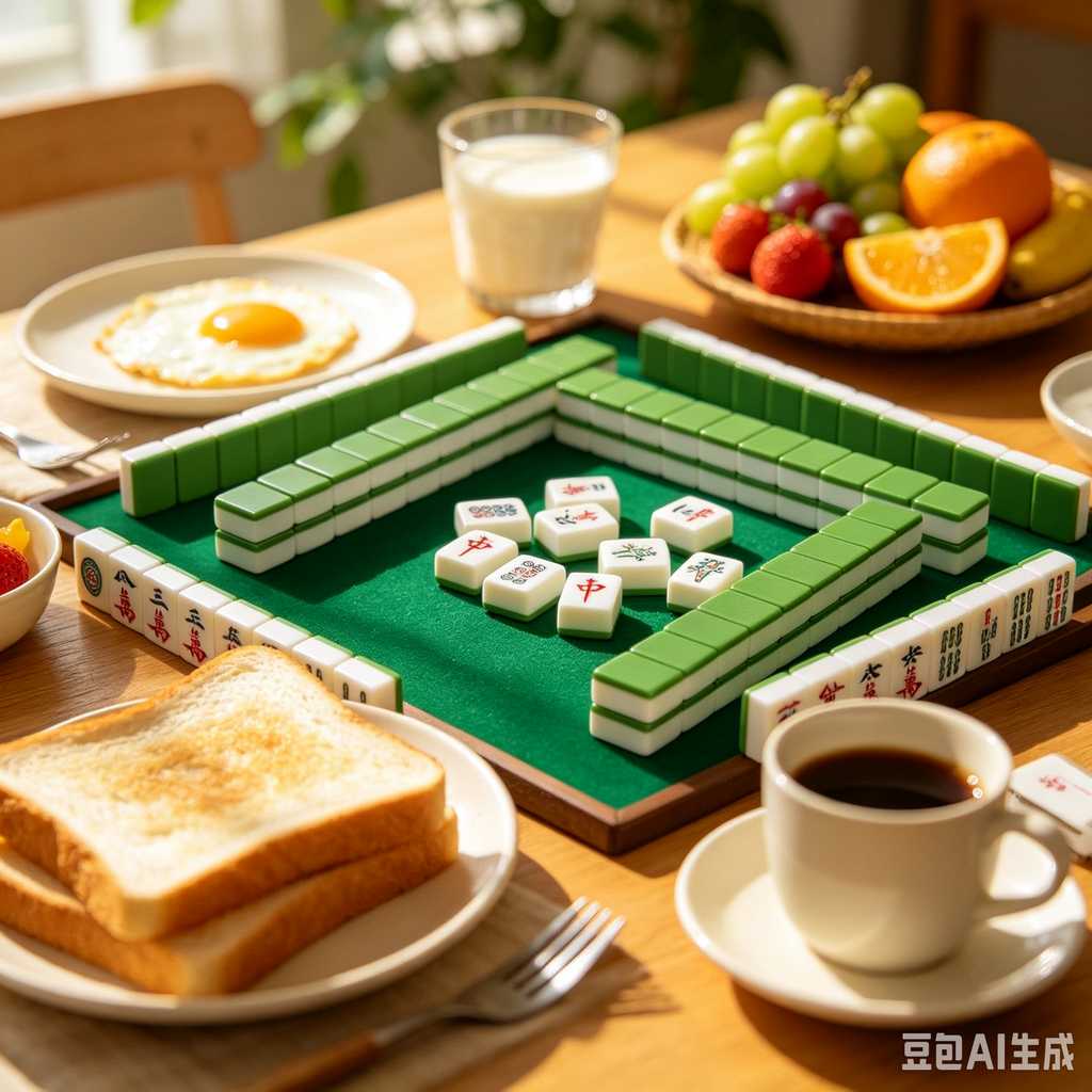 compact mahjong set for small home